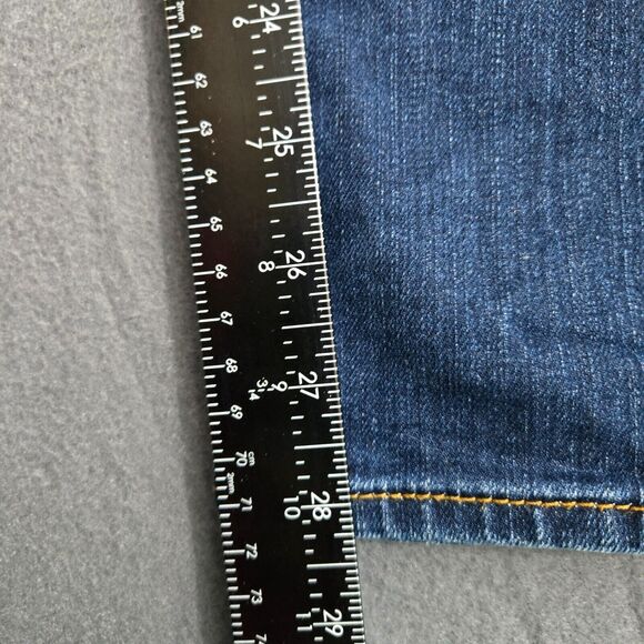 BCBGMAXAZRIA Women 29 Mid Rise Split Hem Skinny Jeans - Picture 10 of 15